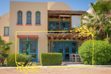 Nice ground floor apartment with access to the lagoon