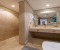 Spacious bathroom with large shower