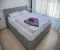 Large double bed (1.8 m wide)