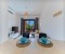 Living area with bar counter
