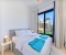 Master bedroom with large double bed (1.8 m wide)