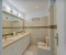 Bathroom to bedroom 1 with large counter and shower