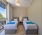 Second bedroom with 2 single beds 