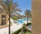 View to the pool area 