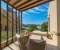 Balcony with stunning view of the lagoon