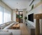 Cozy, modern living room