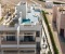 View of the apartment featuring a balcony and a rooftop terrace with a private pool