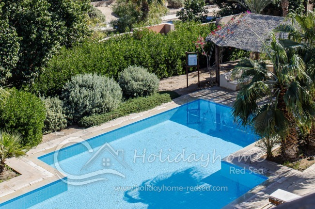 Beautiful pool right at the apartment