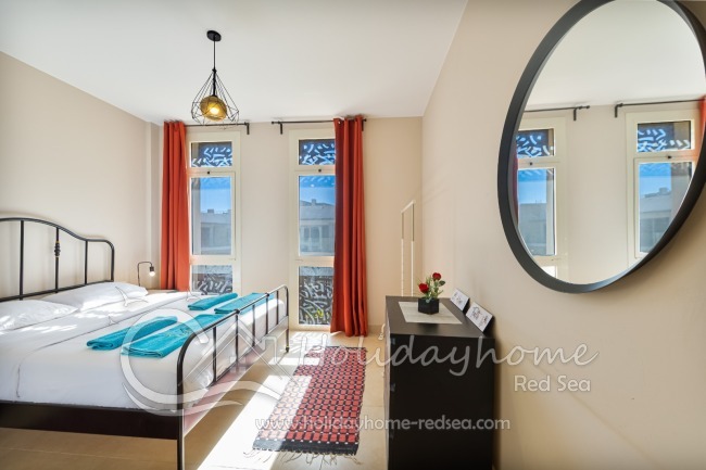 Beautiful Bedroom wirh Wardrobe, commode and mirror