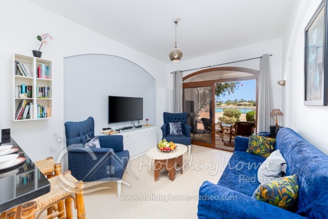 Nice living room with terrace