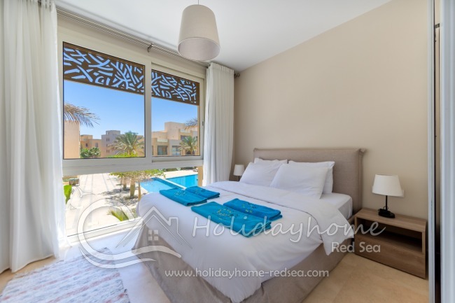 Master Bedroom with nice view to the pool