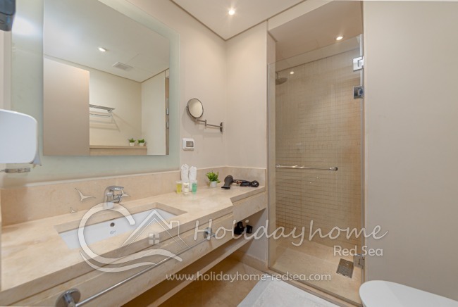 Second bathroom with shower 