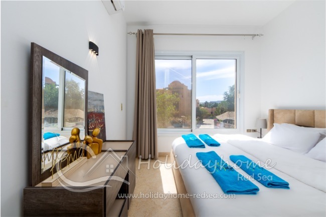 Bedroom 1 with large double bed
