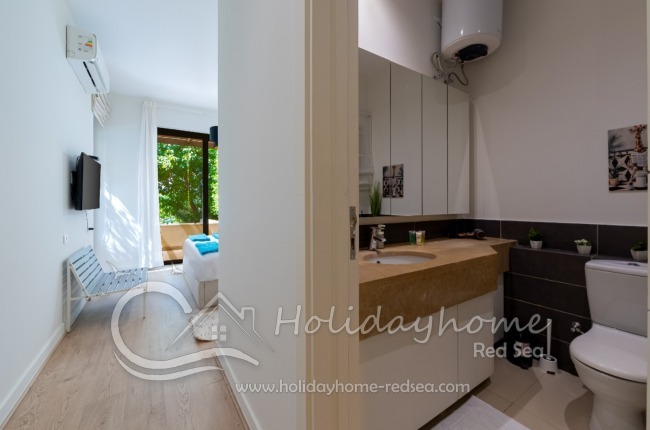 Bedroom 1 with en-suite bathroom